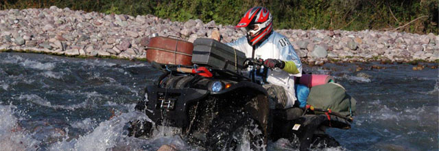 4x4 off road adventure travel through the Tian Shan mountains