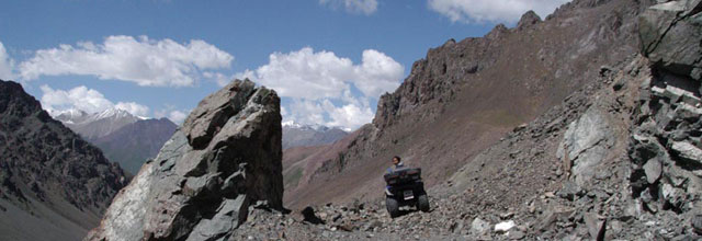 4x4 ATV trip in the Chong Kemin National Park and the Konortchok canyon